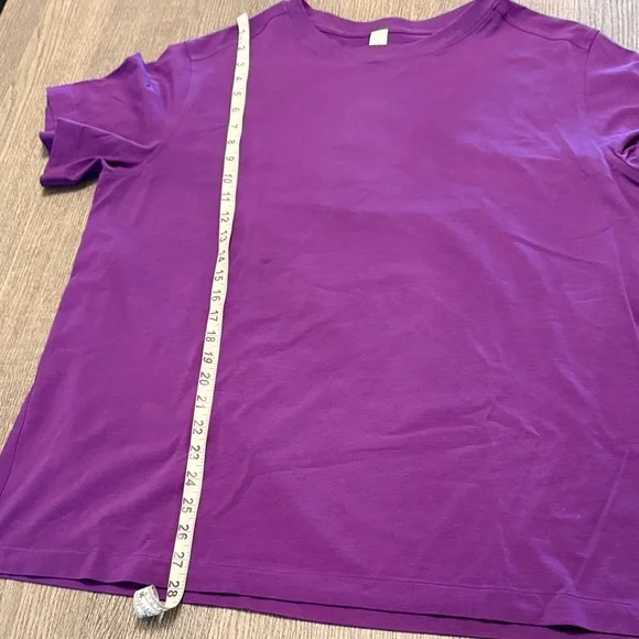 lululemon athletica Purple Short Sleeve Tee - Picture 3 of 6